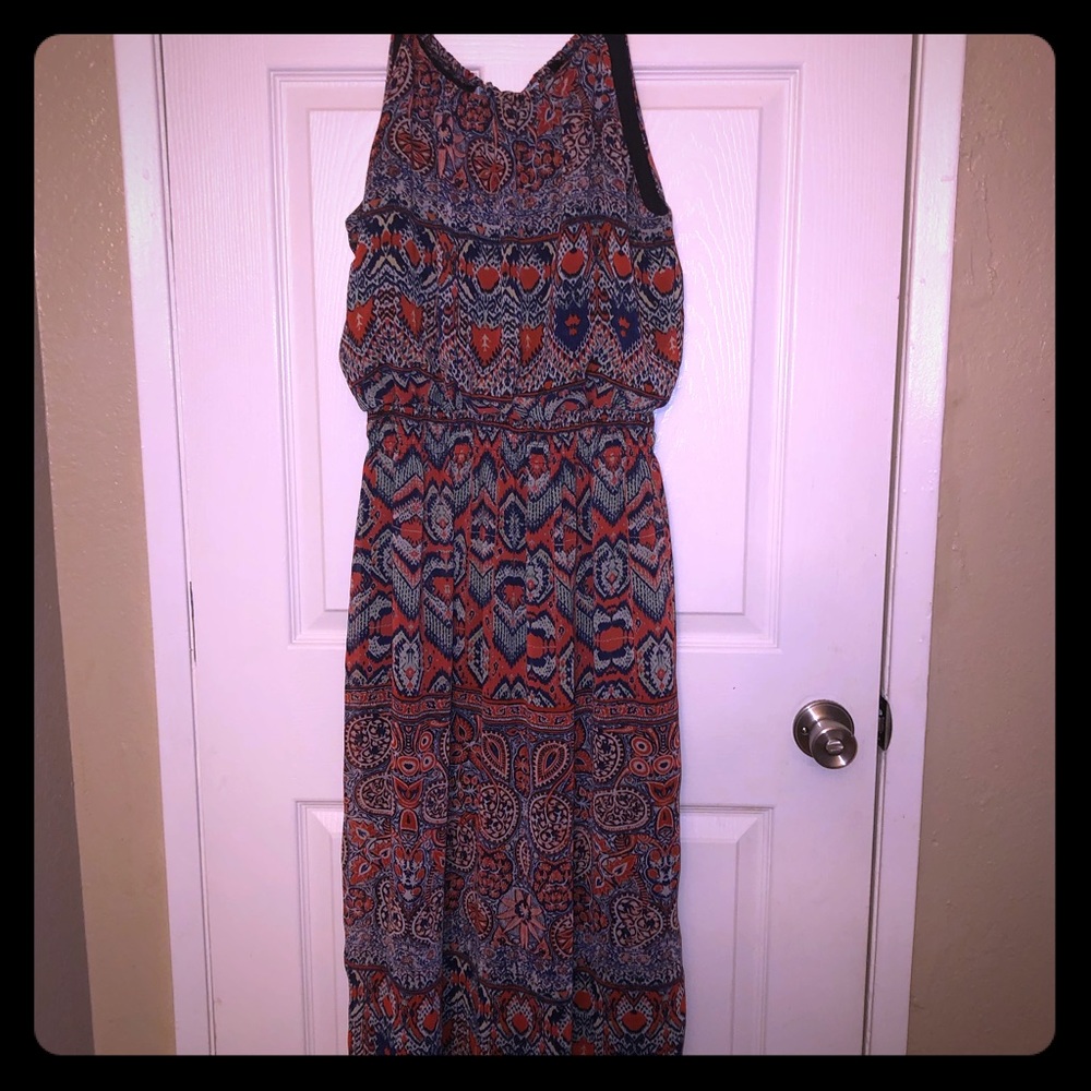 Printed Maxi Dress